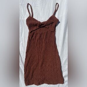Billabong Chocolate Brown Mini Dress
